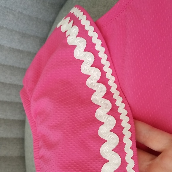 J Crew One-shoulder Ruffle One Piece Swimsuit With Rickrack, Size 8 -- NWT - Picture 9 of 9